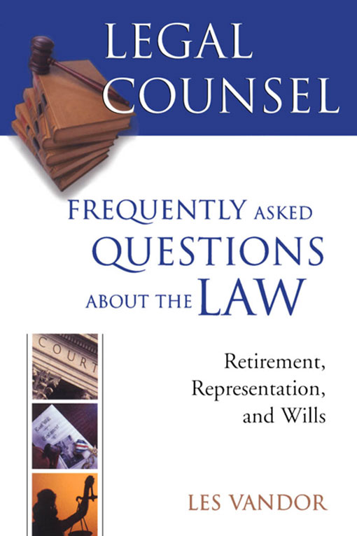 Title details for Legal Counsel by Les Vandor - Available